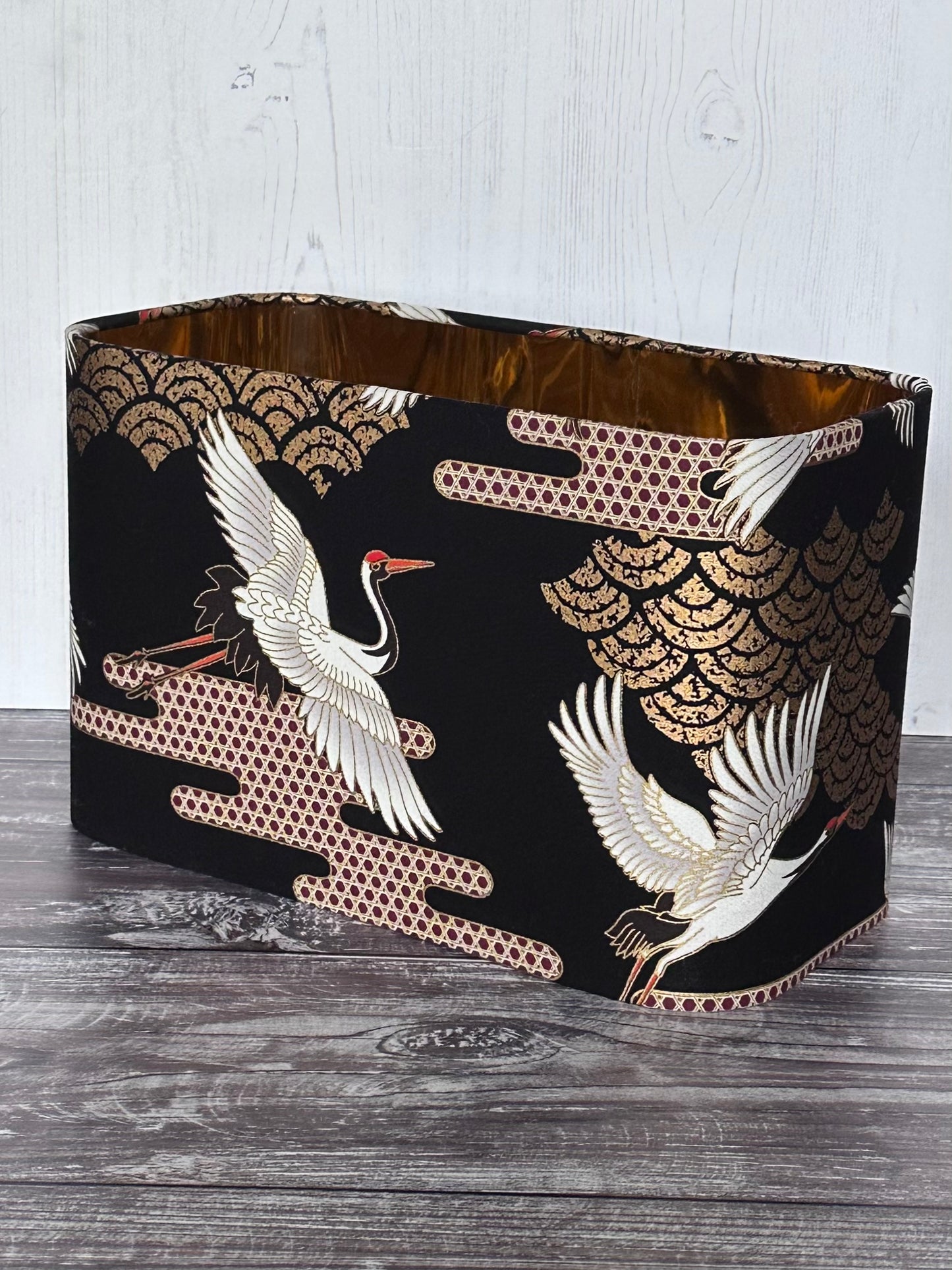 Rectangle Lampshade Flying Cranes