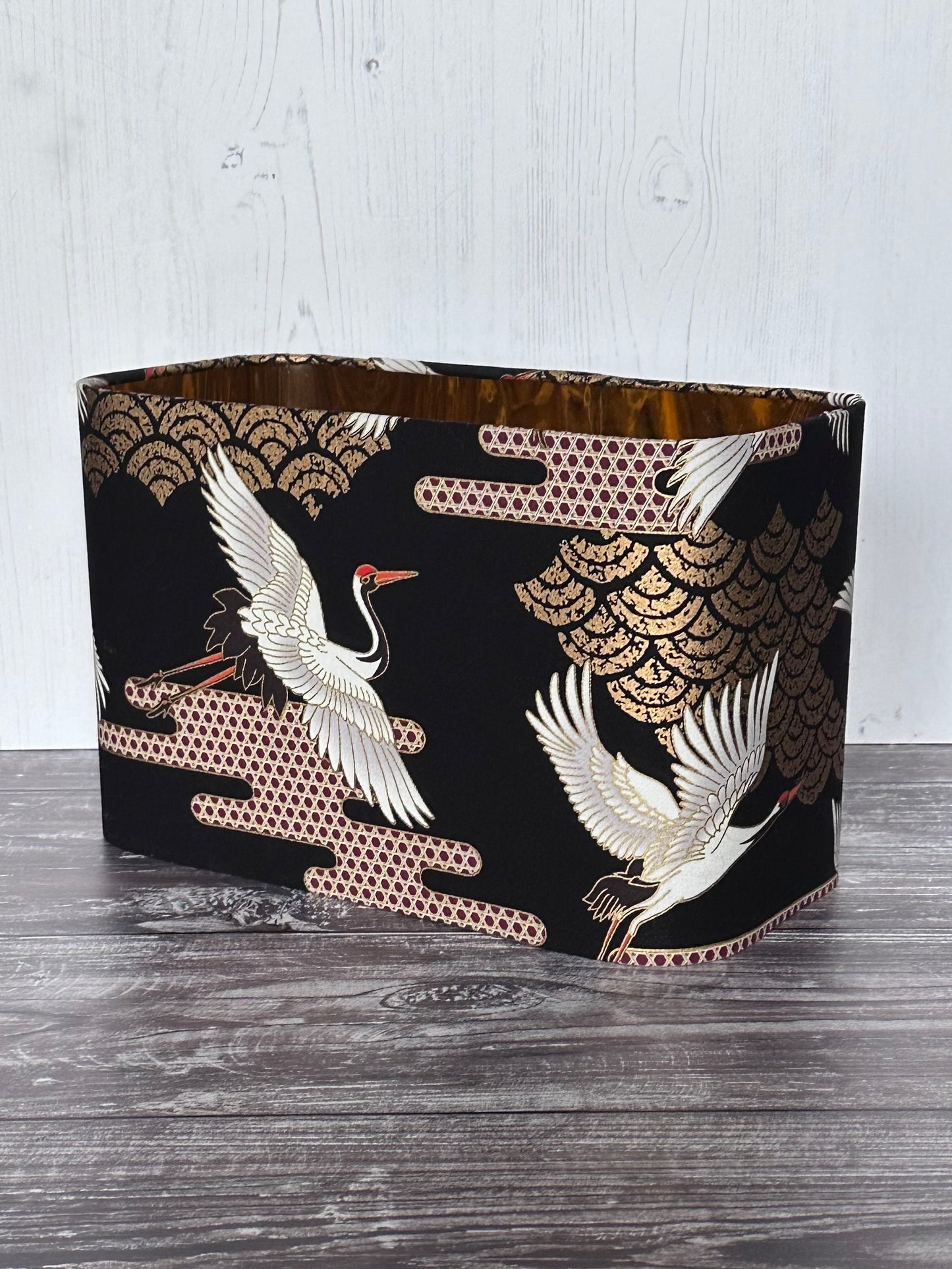 Rectangle Lampshade Flying Cranes