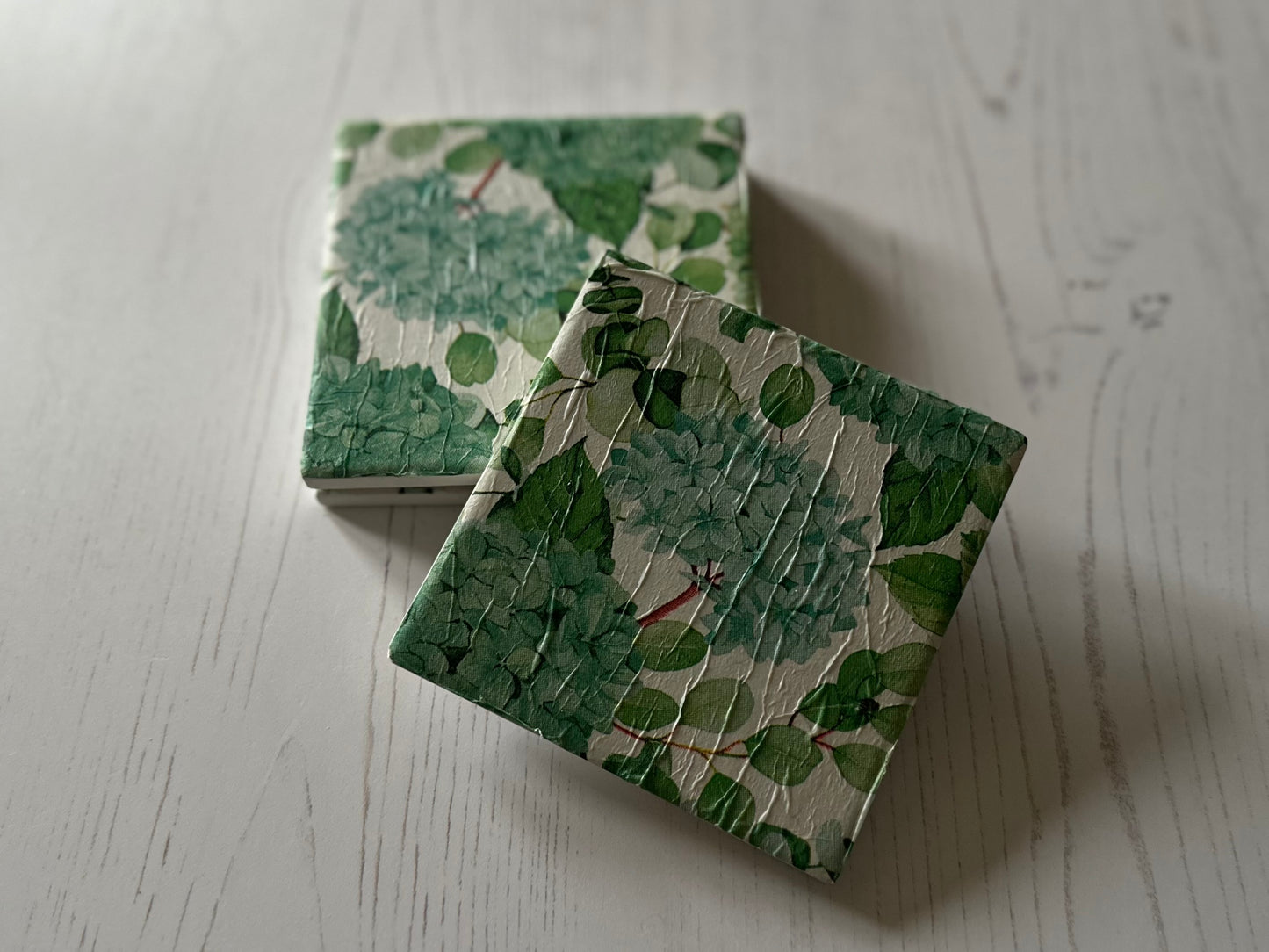 Hydrangea Coaster Green