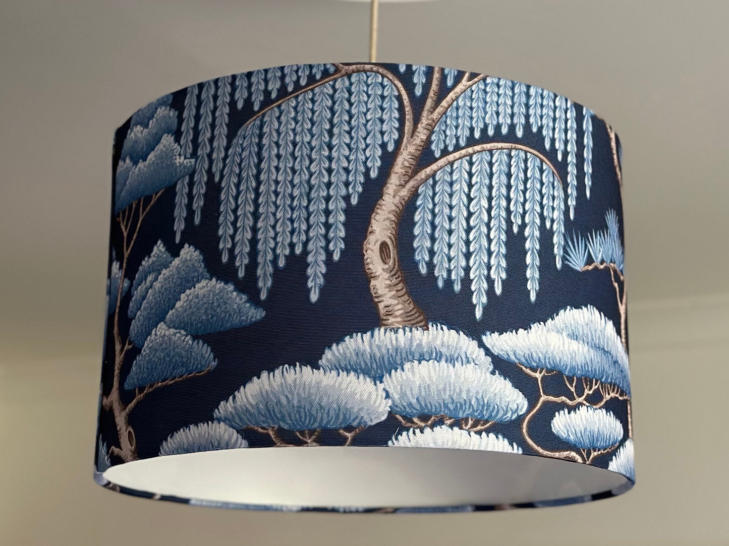 Blue Forest Lampshade