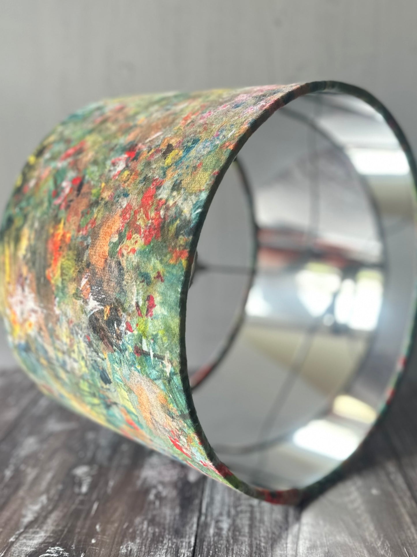 Renoir Multi Velvet Lampshade