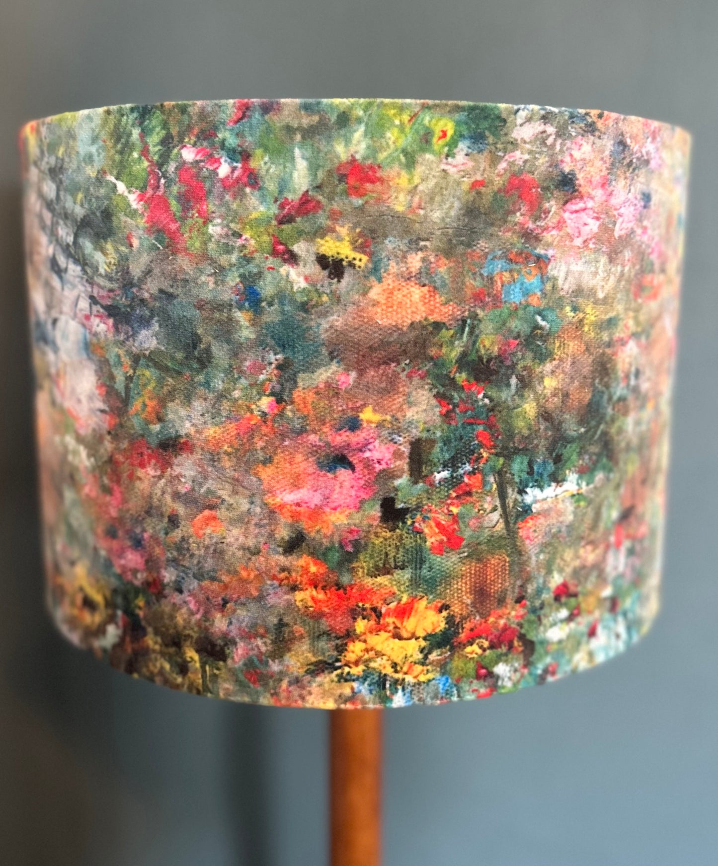 Renoir Multi Velvet Lampshade