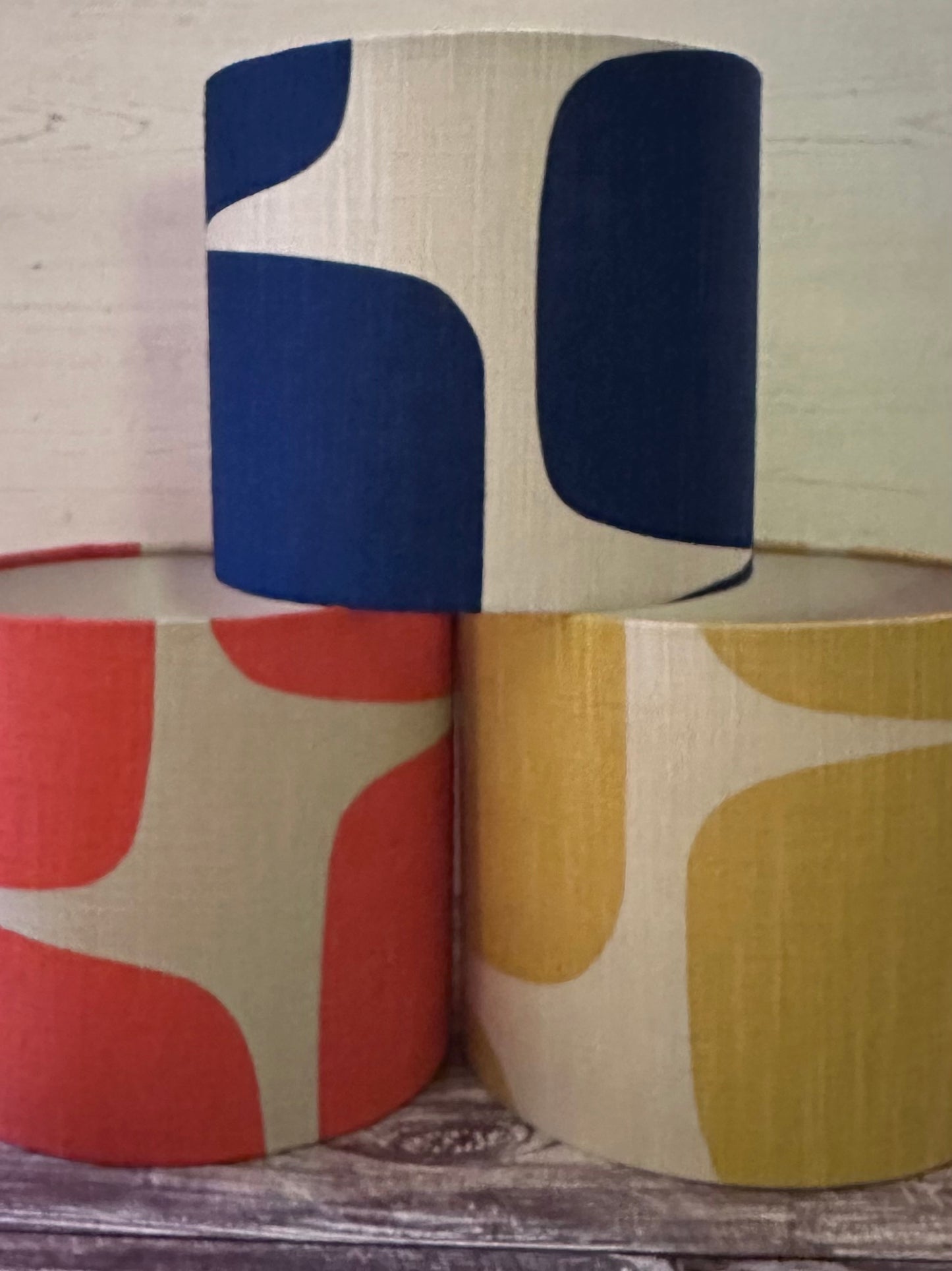 Scions Lohko fabric lampshade