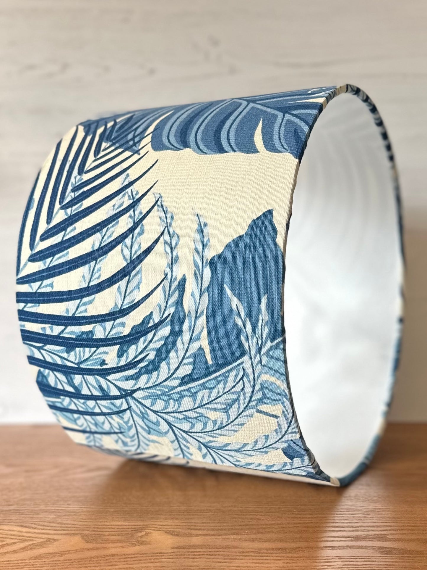 Sanderson Manila Blue/Linen Lampshade