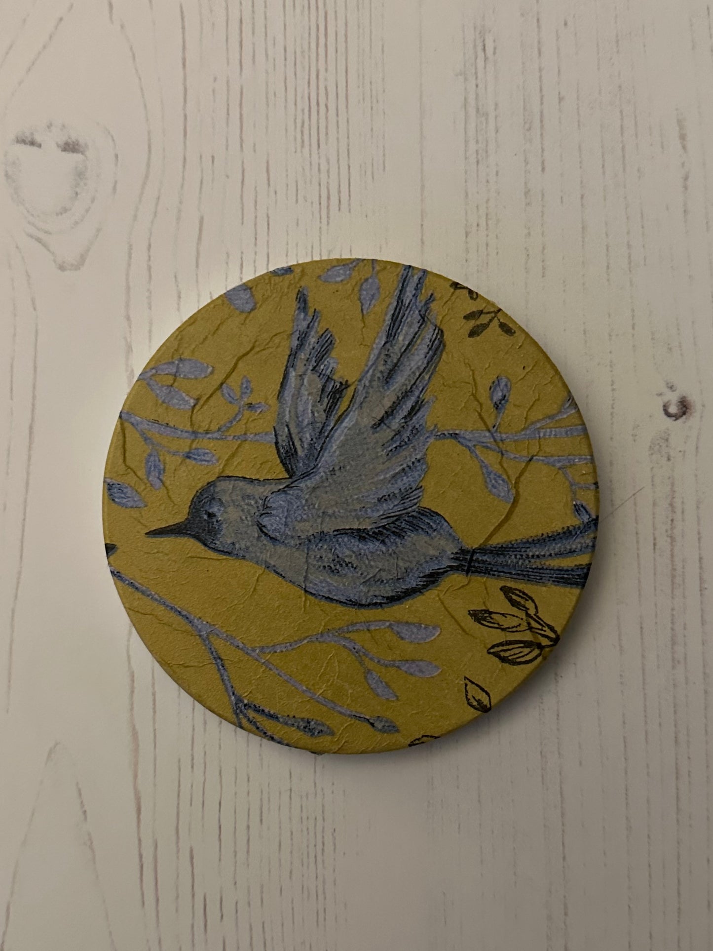 Yellow Bird Coaster Set