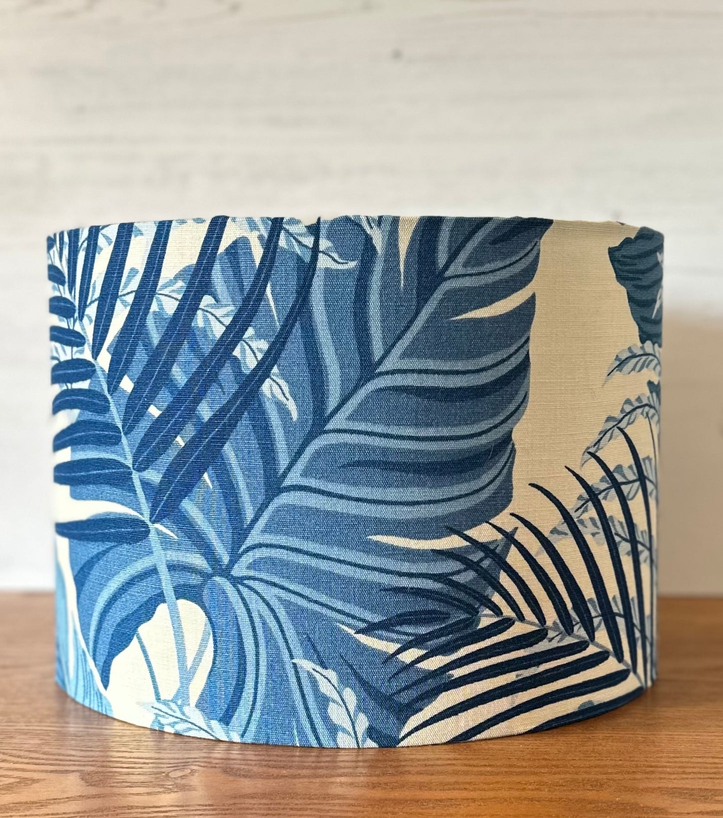 Sanderson Manila Blue/Linen Lampshade