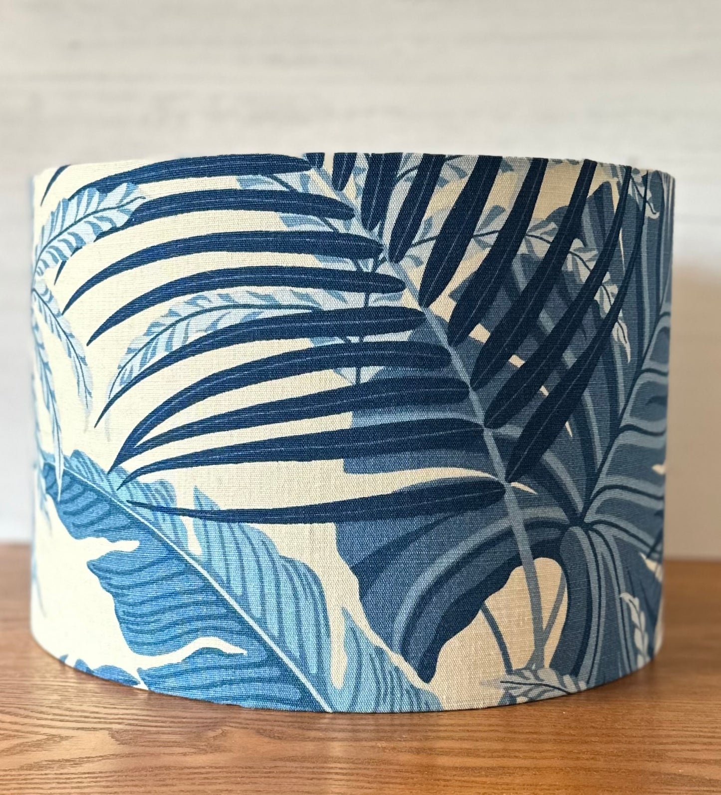 Sanderson Manila Blue/Linen Lampshade