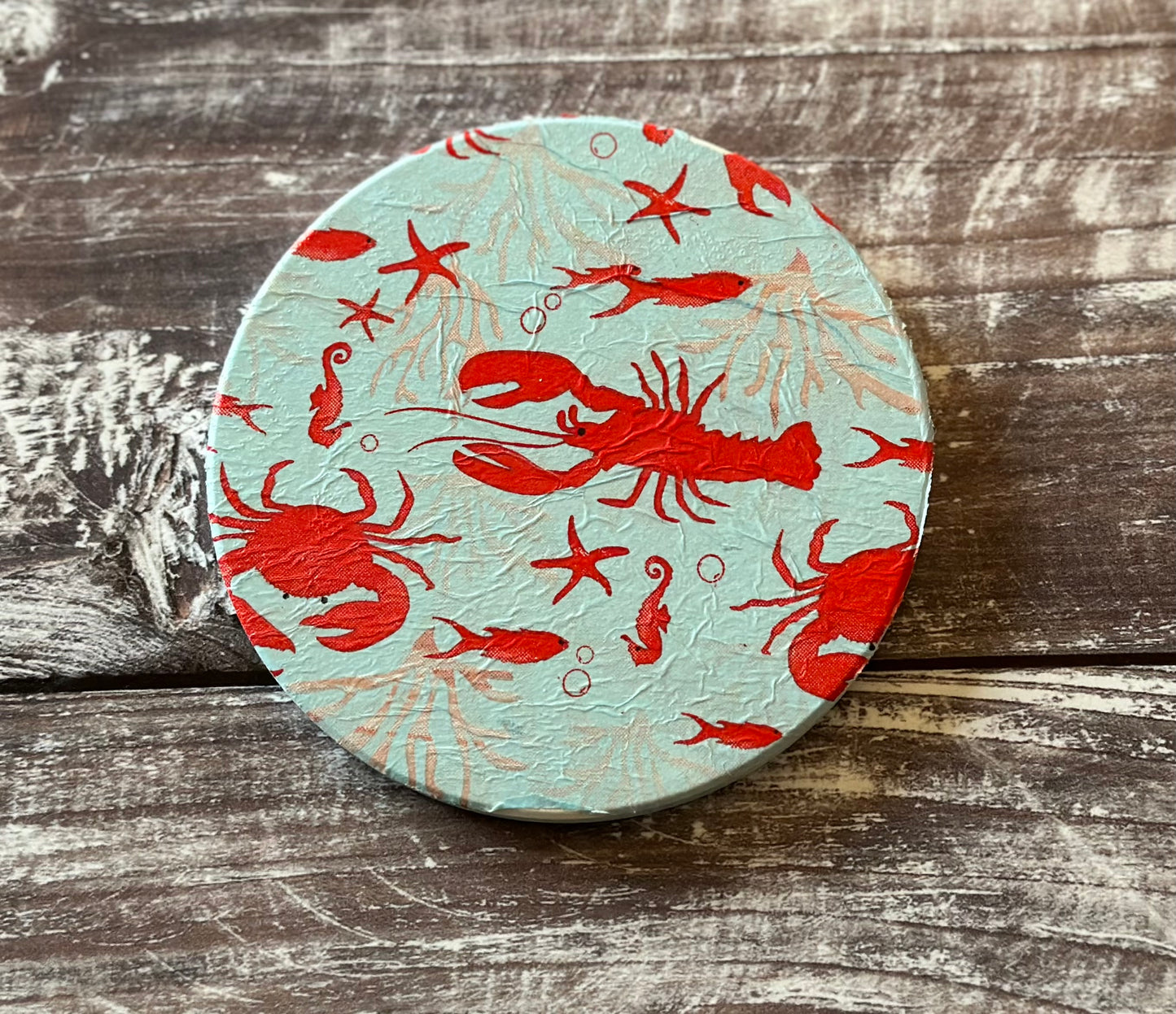 Lobster coaster set