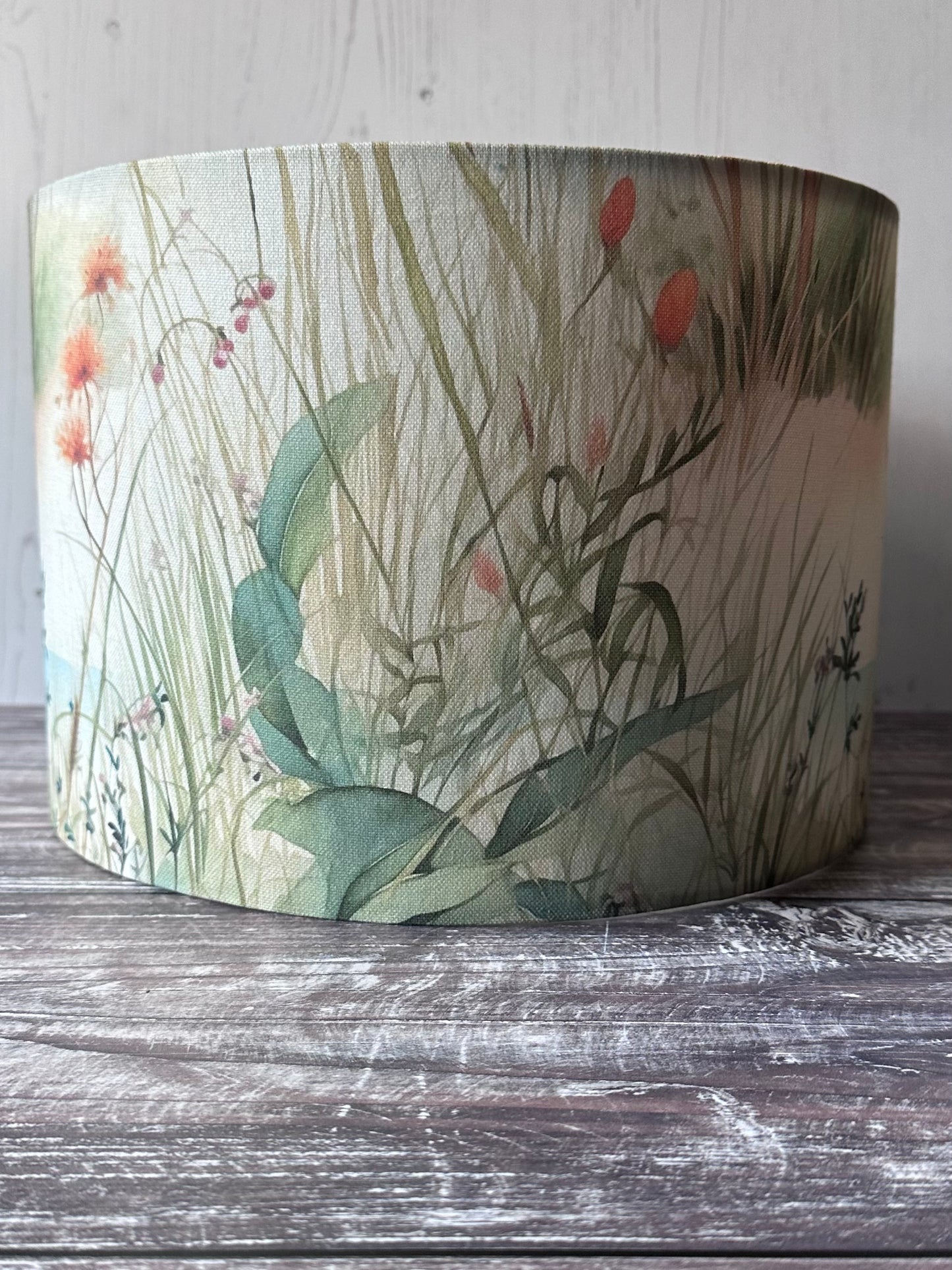 Beach pattern lampshade