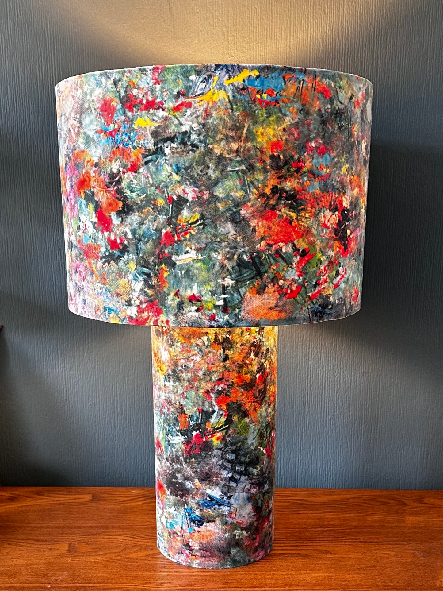 Fabric Table Lamp