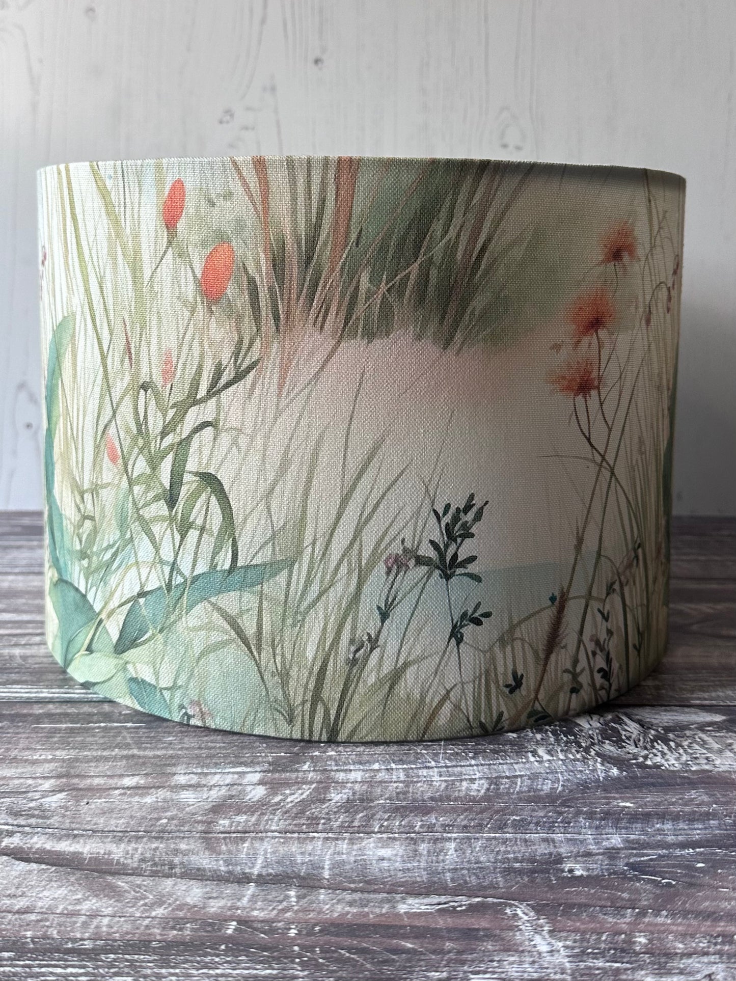 Beach pattern lampshade