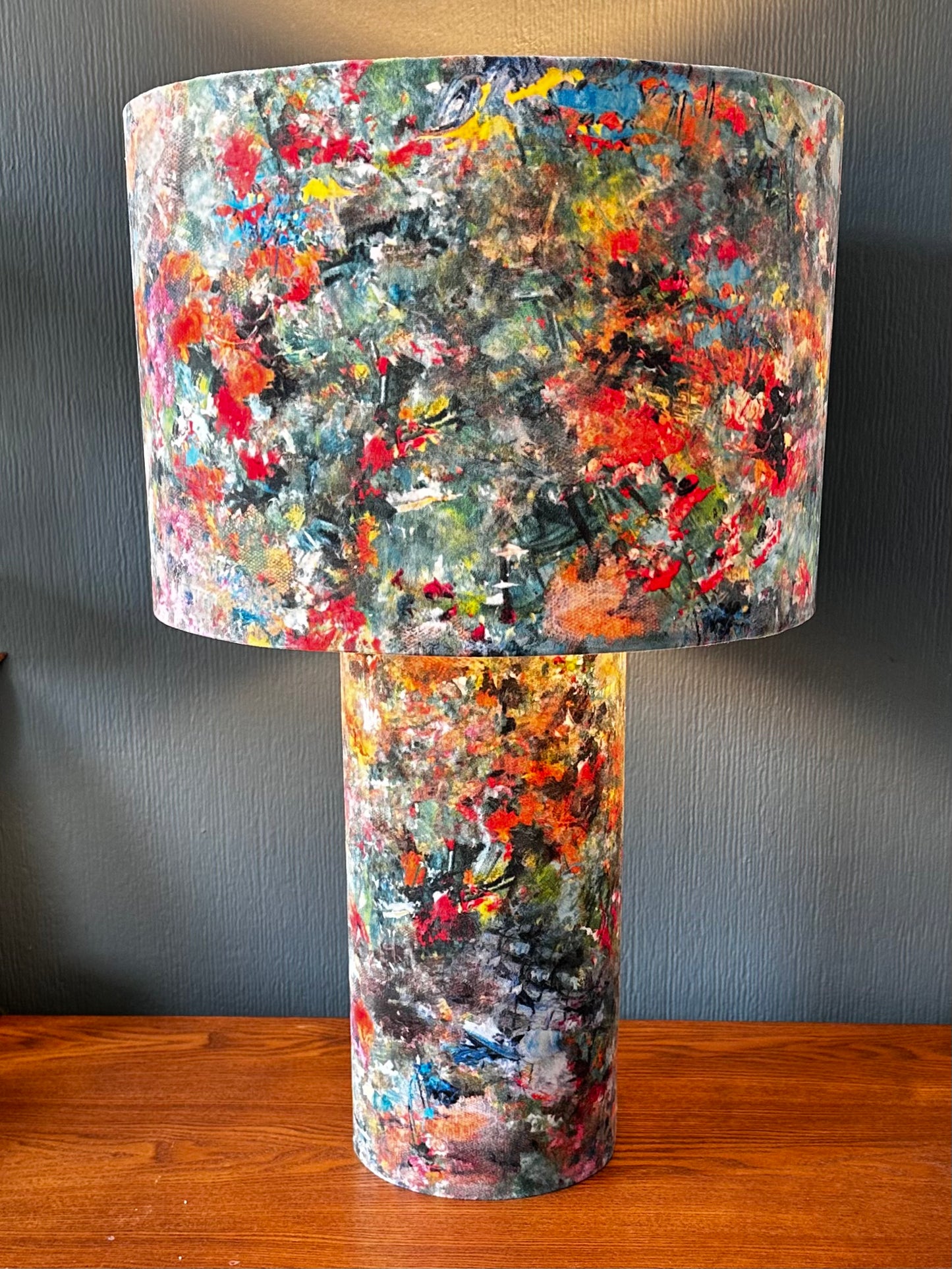 Fabric Table Lamp