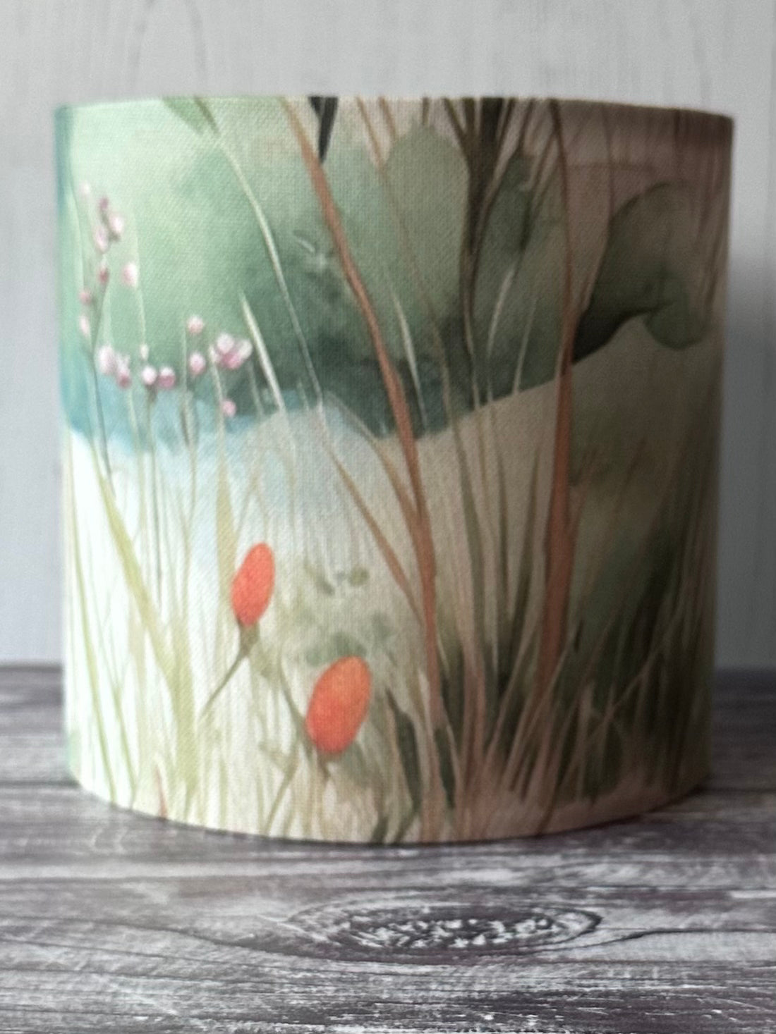 Beach pattern lampshade