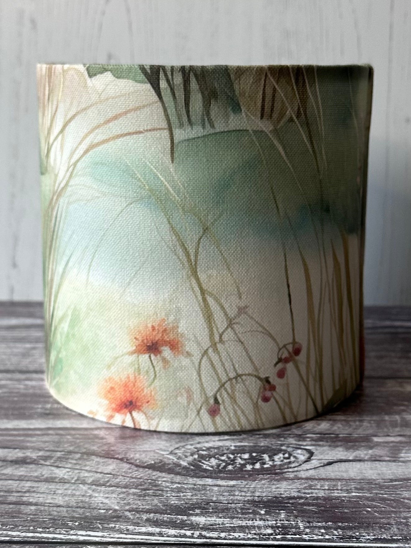 Beach pattern lampshade