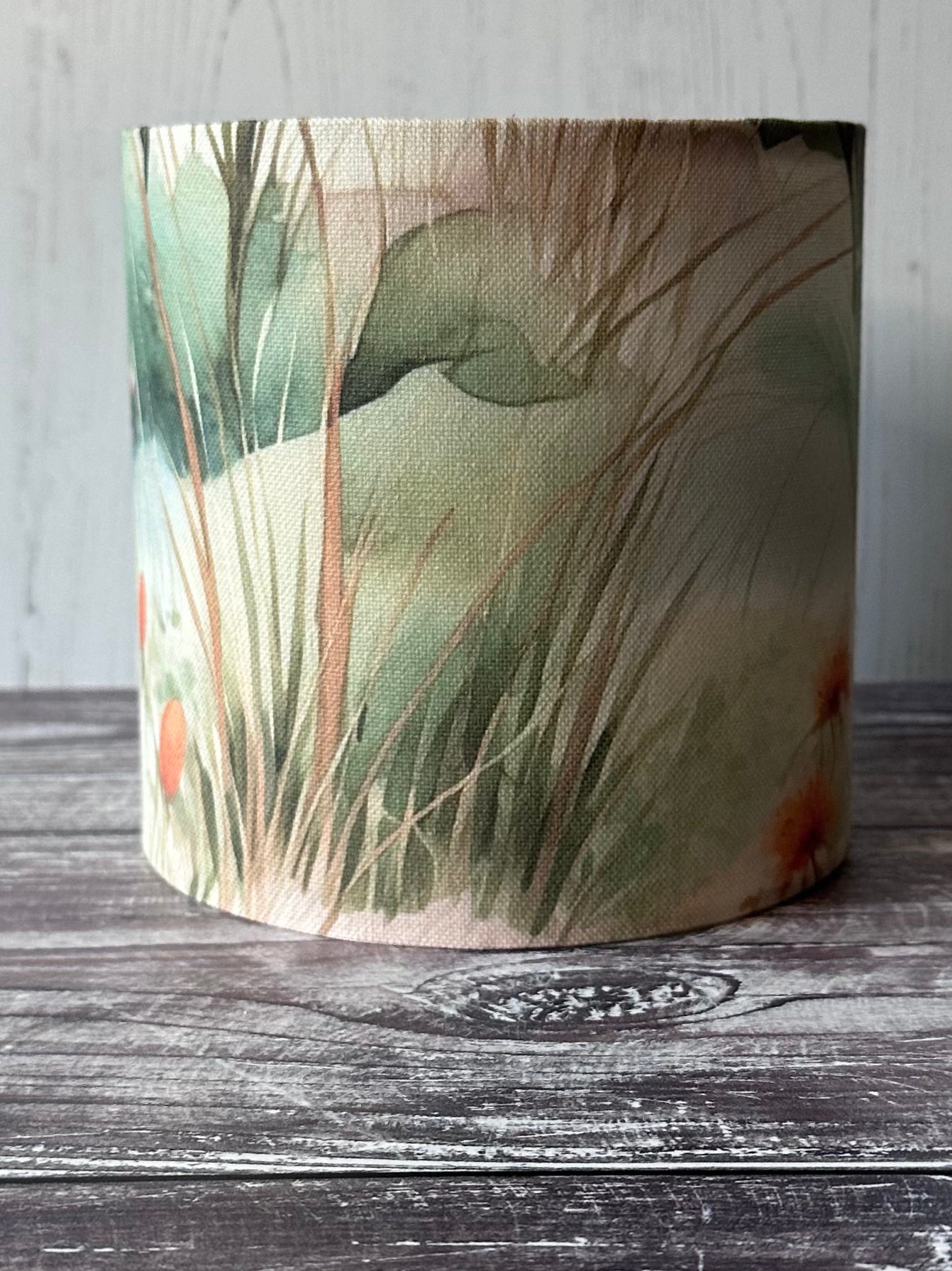 Beach pattern lampshade