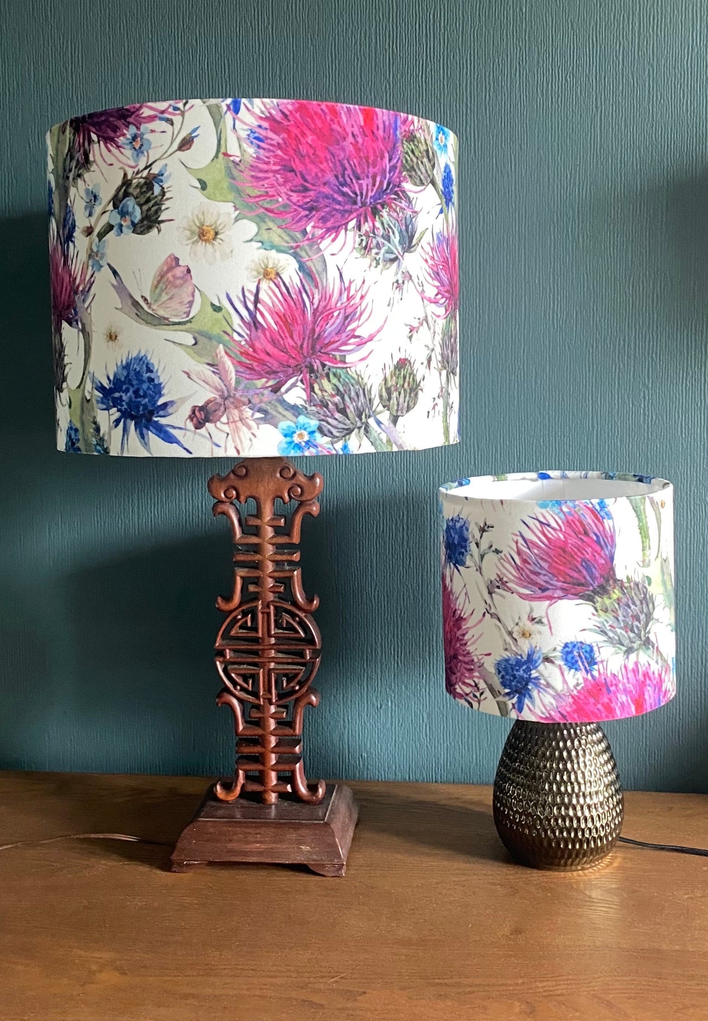 Thistle Pattern Lampshade