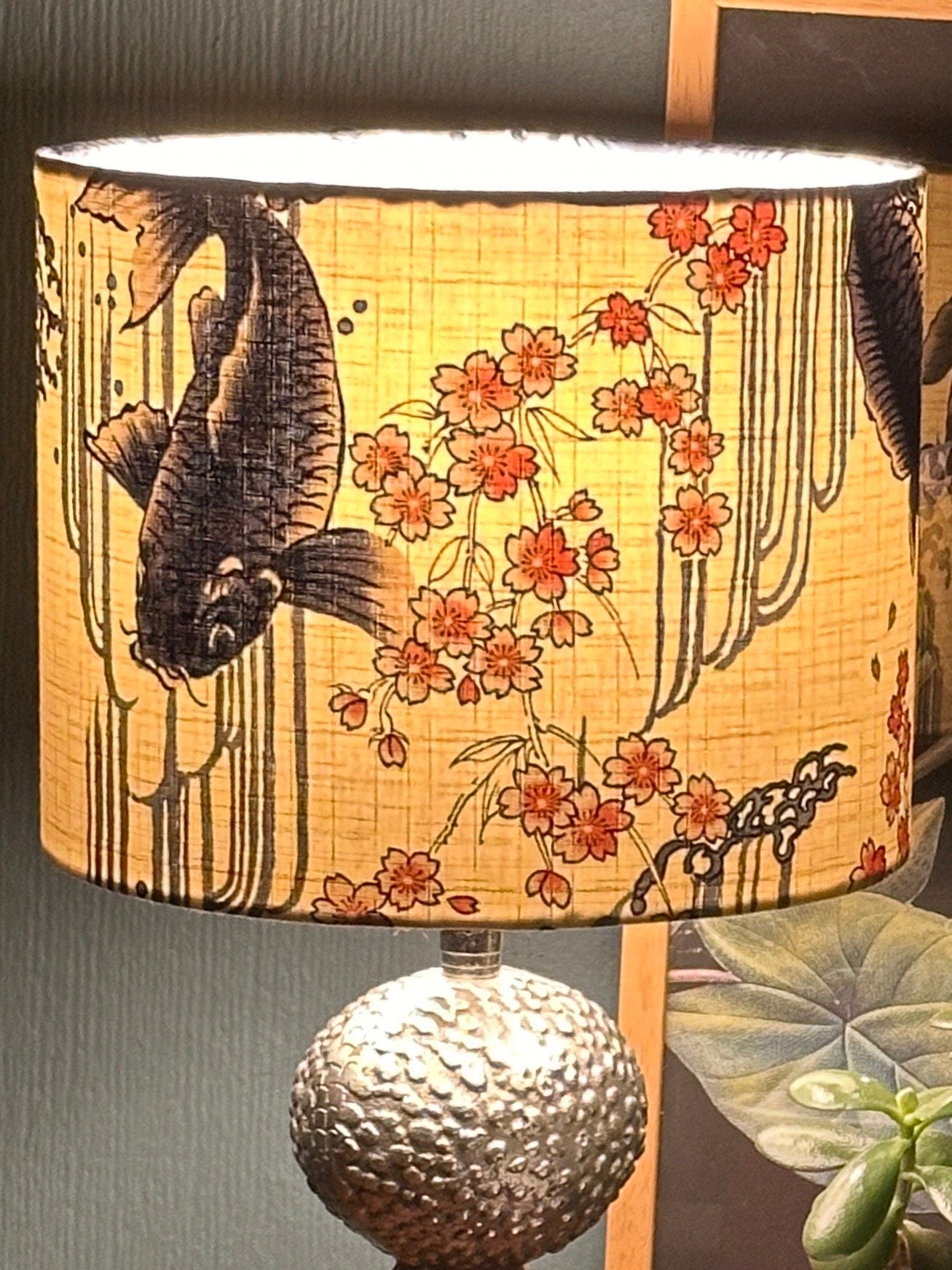 Swimming Koi Karp Lampshade