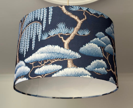 Blue Forest Lampshade